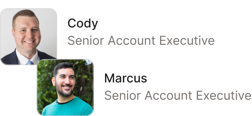 Cody and Marcus, Senior Account Executives at Truss